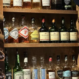 Some of Irish Whiskey selection