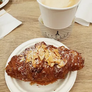 Almond croissant