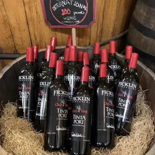 Old Vine Tinta - a fan favorite of ours and won 100 points at the Sunset International Wine Competition