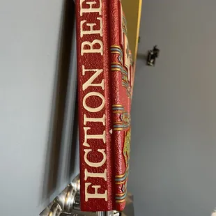  a close up of a beer tap