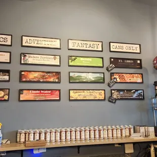 List of beers and descriptions