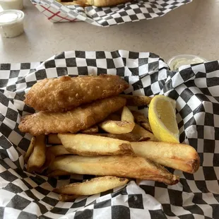 fish and chips, seafood, food, fish