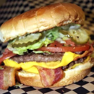 Bacon Double Deluxe Burger