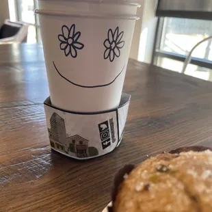 My go to order: London Fog with oat milk and half vanilla/half lavender. SO GOOD.