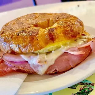 Ham, Egg &amp; Cheese Croissant