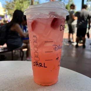 Strawberry A-a- Starbucks Refreshers- - Venti