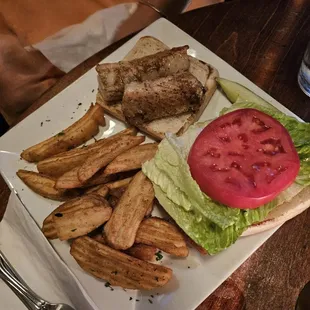 FISH SANDWICH + FRIES