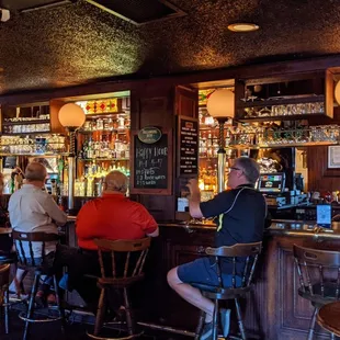 You would have to be in Shannon Ireland to be in a more authentic Irish bar.