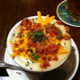 Cup of Potato and Leek Soup