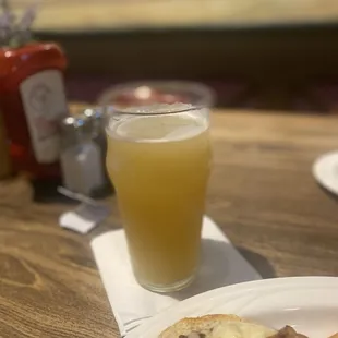 Henhouse Brewing beer to go with my burger