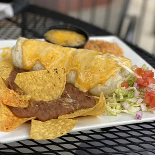 a plate of food