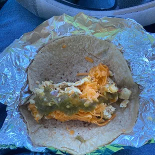 Bean and Cheese Tacos