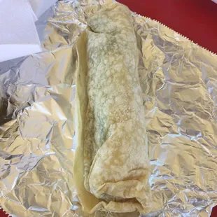 Carne asada burrito