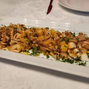 Squid Con Patatas