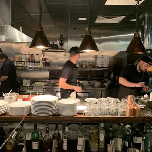 sushi and sashimi, interior