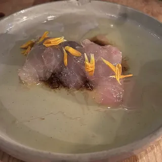 *Yellow Fin Tuna Crudo