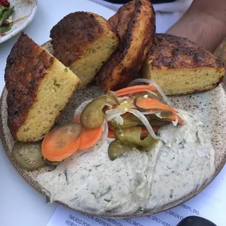 Cast Iron Cheddar Cornbread