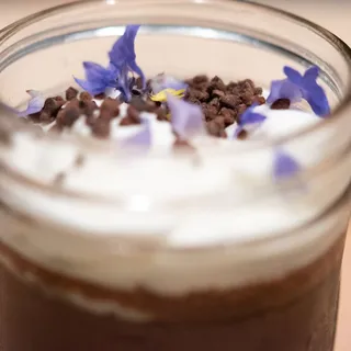 Chocolate Lavender Pot De Creme