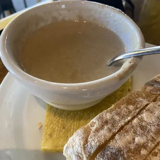 Roasted Mushroom Soup