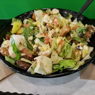 Eating deliciously at Field of Greens.