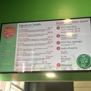 Menu.