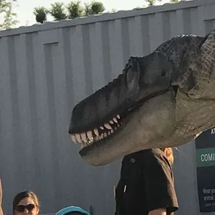 Life-like, moving dinosaurs!