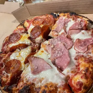a pizza in a box