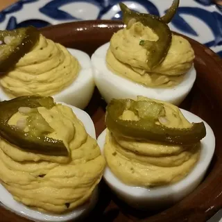 Deviled Texas Eggs