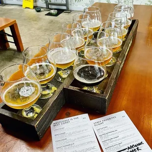Tasting flights