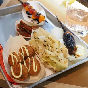 Food truck offerings on site