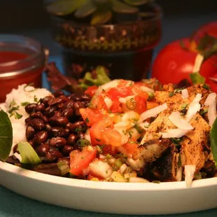 a bowl of salad