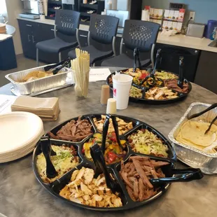 Great Catering options.