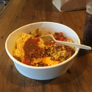Fiero omelet.