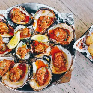shellfish, oysters, oysters and mussels, mussels, food