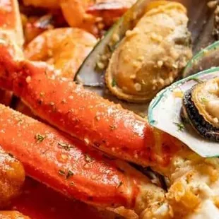 oysters, mussels, oysters and mussels, shellfish, food