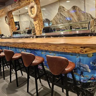 Sushi bar.
