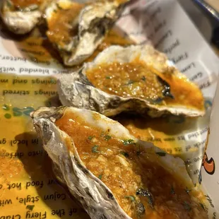 Garlic oysters
