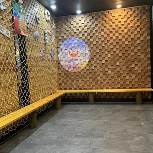 interior, sushi and sashimi