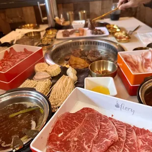 AYCE Hot Pot &amp; KBBQ