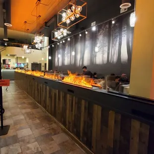 Interior looking from the entrance