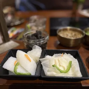 sushi and sashimi, food