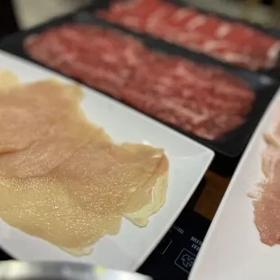 sushi and sashimi, food