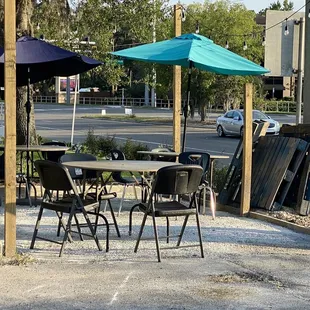 They have a brand new sitting area so cute