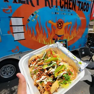 The Fiery Sandwich (just a work of art)