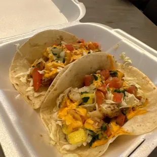 Banging Shrimp Tacos