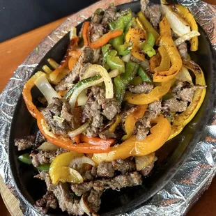 Steak Fajitas