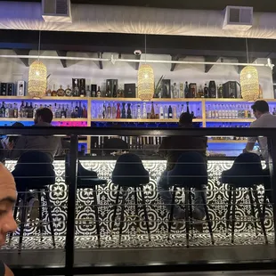Bar area