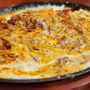 Queso Fundido with Chorizo