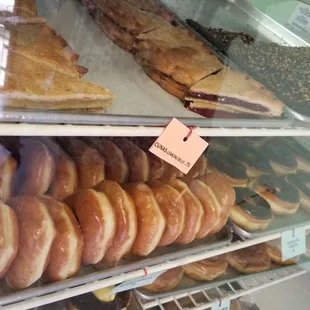 a variety of donuts