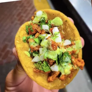 Pollo Adobado Taco